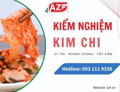 Kiểm nghiệm kim chi và chỉ tiêu cần kiểm tra