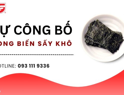 Thành phần hồ sơ tự công bố rong biển sấy khô