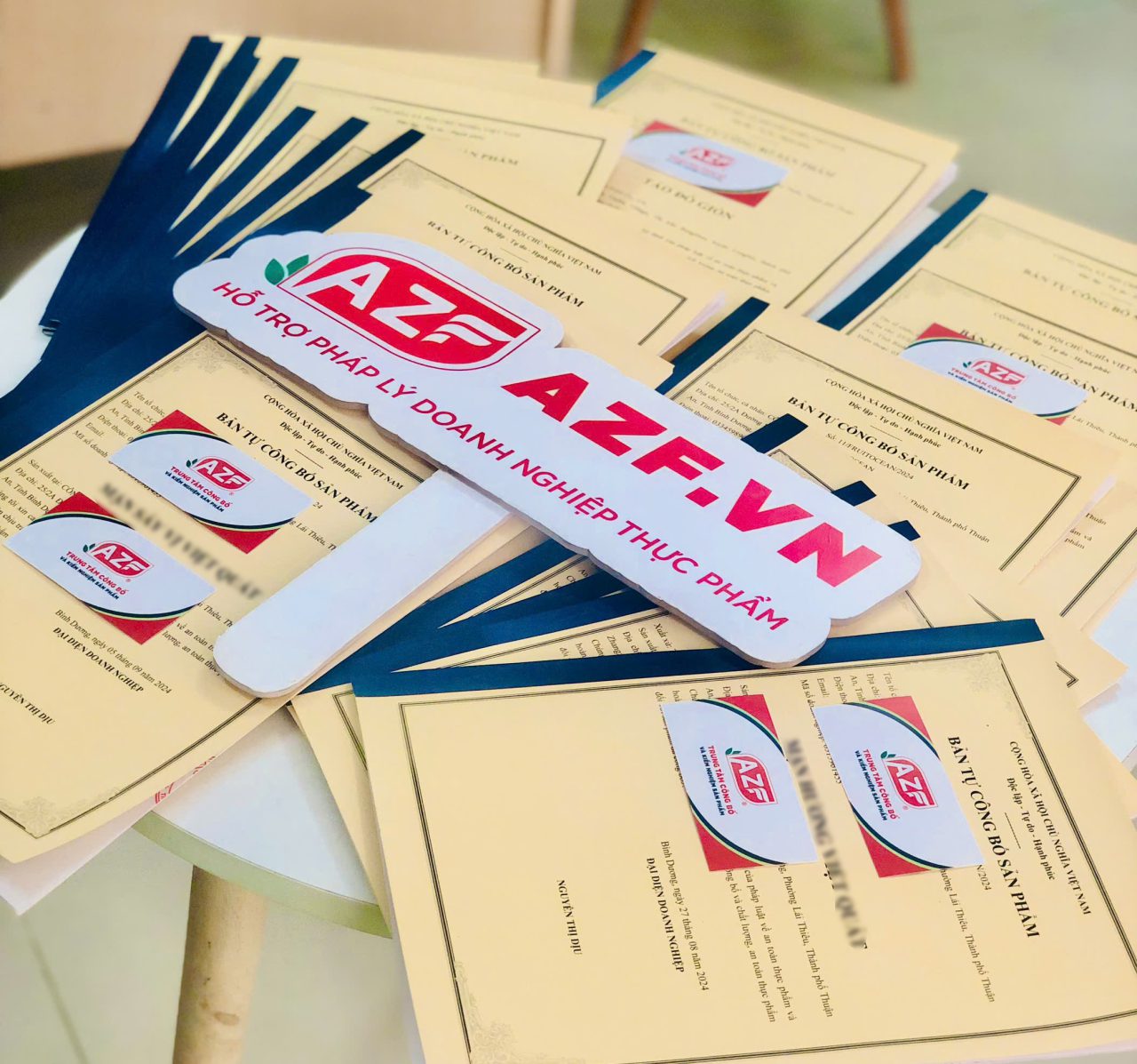 Hồ sơ tự công bố chất lượng sản phẩm tại AZF