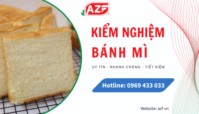 kiểm nghiệm bánh mì
