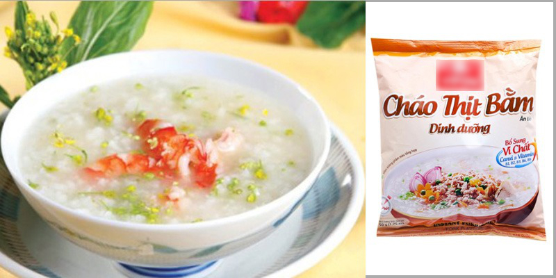 tự công bố cháo ăn liền
