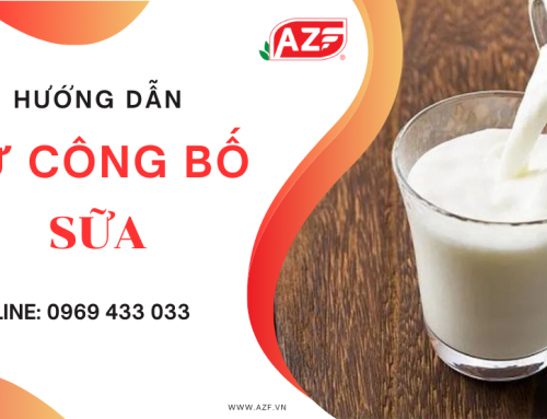 Hướng dẫn tự công bố sữa các loại mới nhất 2025