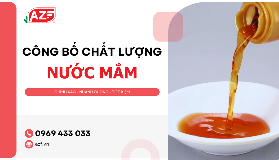 Công bố chất lượng nước mắm, Hồ sơ và quy trình chi tiết