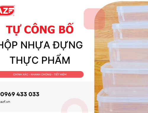 Tự công bố hộp nhựa đựng thực phẩm mới nhất 2025